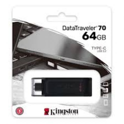 KINGSTON PEN DRIVE DT70 64GB USB 3,0 TASSA SIAE INCLUSA